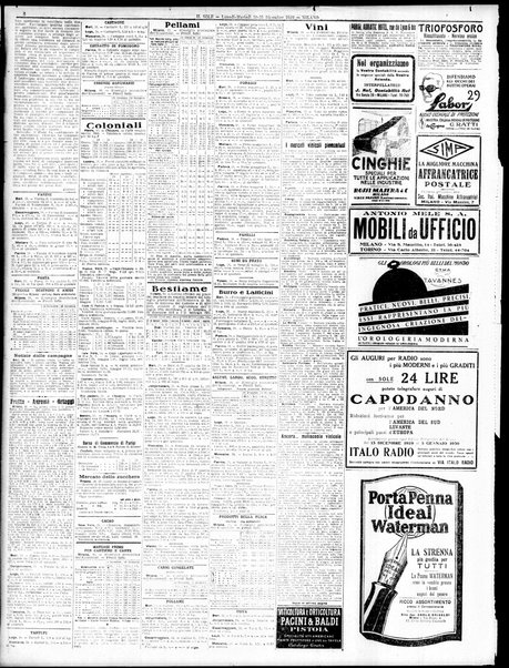 Il sole : giornale commerciale, agricolo, industriale... : organo ufficiale della Camera di commercio e industria di Milano ...