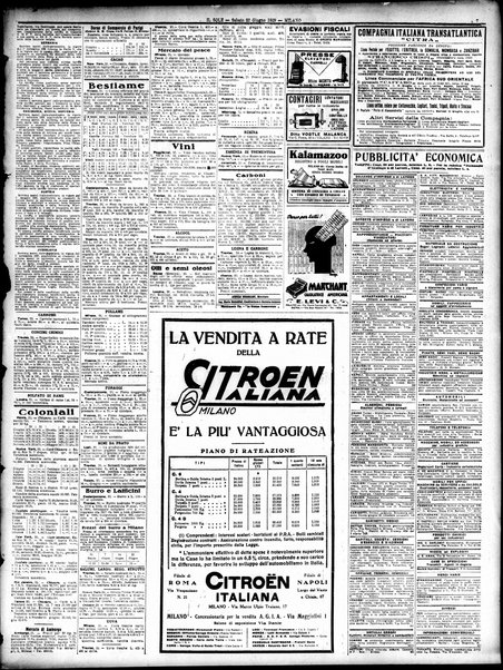 Il sole : giornale commerciale, agricolo, industriale... : organo ufficiale della Camera di commercio e industria di Milano ...