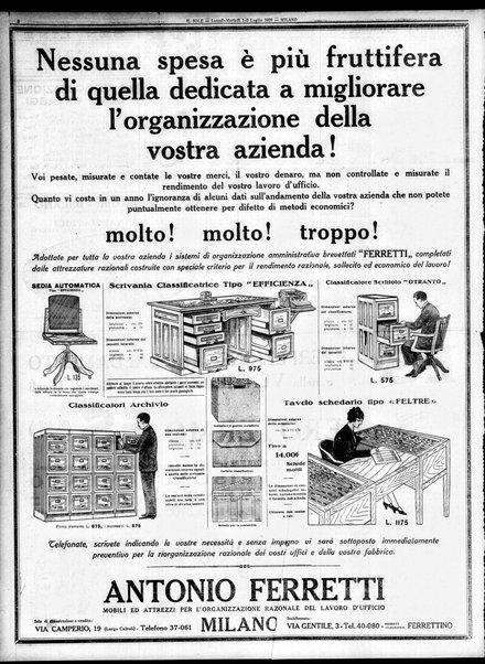 Il sole : giornale commerciale, agricolo, industriale... : organo ufficiale della Camera di commercio e industria di Milano ...