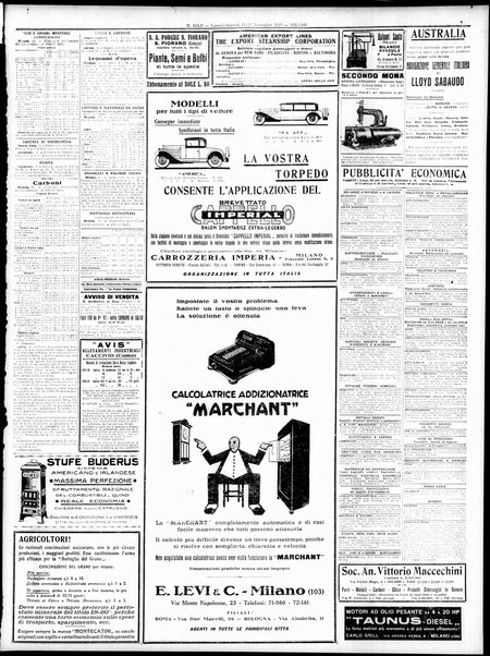 Il sole : giornale commerciale, agricolo, industriale... : organo ufficiale della Camera di commercio e industria di Milano ...