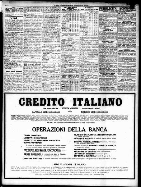 Il sole : giornale commerciale, agricolo, industriale... : organo ufficiale della Camera di commercio e industria di Milano ...