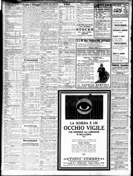 Il sole : giornale commerciale, agricolo, industriale... : organo ufficiale della Camera di commercio e industria di Milano ...