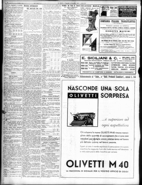 Il sole : giornale commerciale, agricolo, industriale... : organo ufficiale della Camera di commercio e industria di Milano ...