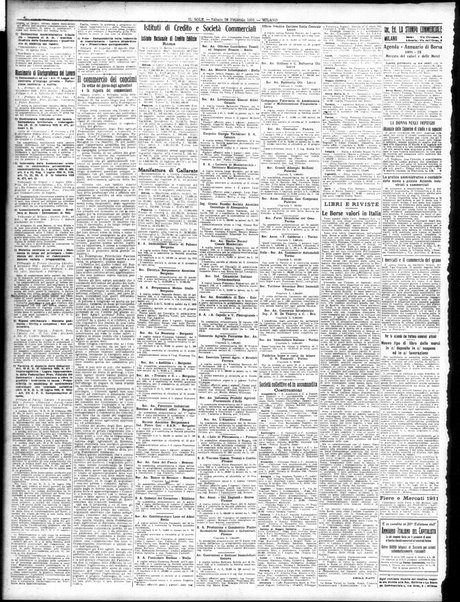 Il sole : giornale commerciale, agricolo, industriale... : organo ufficiale della Camera di commercio e industria di Milano ...
