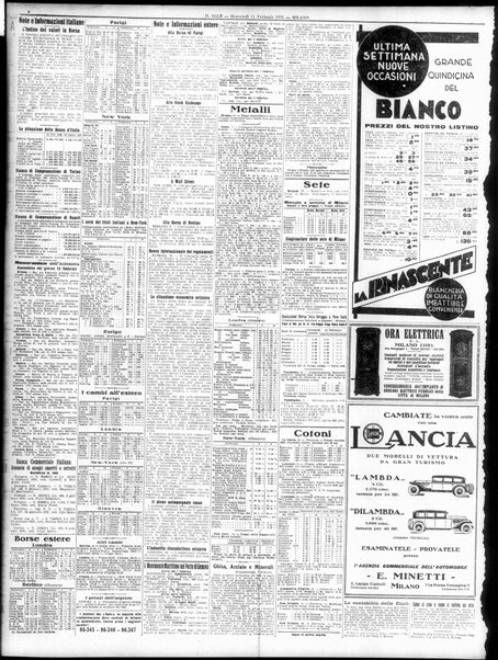 Il sole : giornale commerciale, agricolo, industriale... : organo ufficiale della Camera di commercio e industria di Milano ...