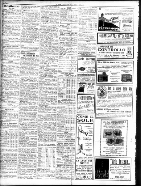 Il sole : giornale commerciale, agricolo, industriale... : organo ufficiale della Camera di commercio e industria di Milano ...