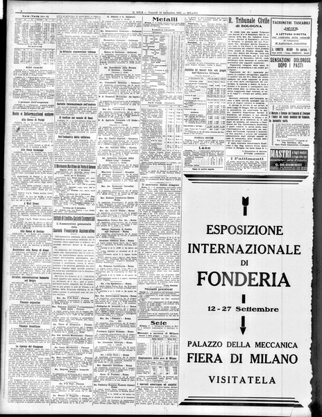 Il sole : giornale commerciale, agricolo, industriale... : organo ufficiale della Camera di commercio e industria di Milano ...