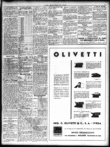 Il sole : giornale commerciale, agricolo, industriale... : organo ufficiale della Camera di commercio e industria di Milano ...