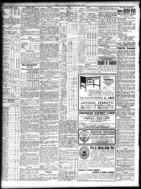 Il sole : giornale commerciale, agricolo, industriale... : organo ufficiale della Camera di commercio e industria di Milano ...