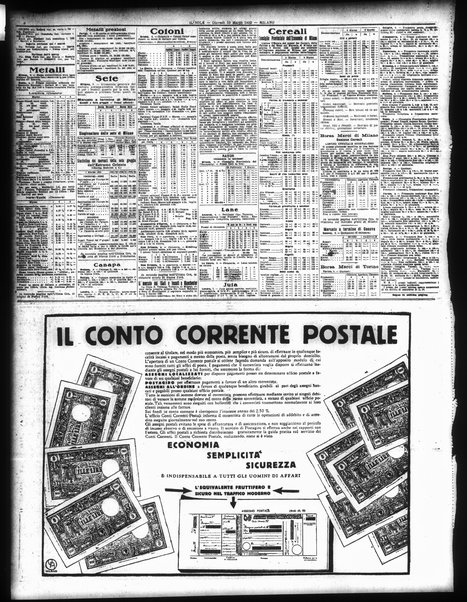 Il sole : giornale commerciale, agricolo, industriale... : organo ufficiale della Camera di commercio e industria di Milano ...