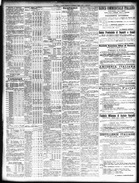 Il sole : giornale commerciale, agricolo, industriale... : organo ufficiale della Camera di commercio e industria di Milano ...