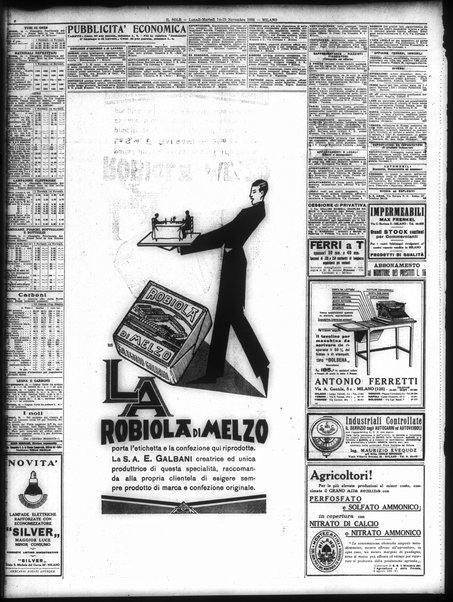 Il sole : giornale commerciale, agricolo, industriale... : organo ufficiale della Camera di commercio e industria di Milano ...