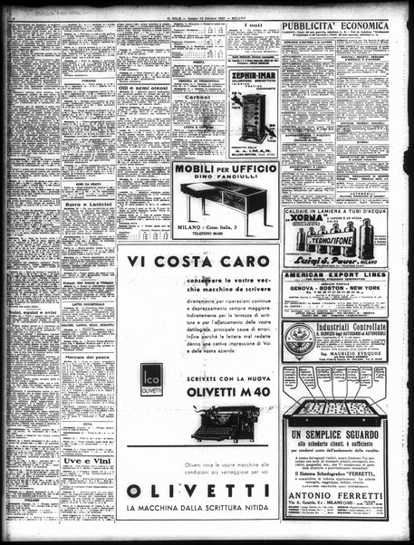 Il sole : giornale commerciale, agricolo, industriale... : organo ufficiale della Camera di commercio e industria di Milano ...