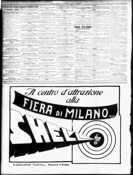 Il sole : giornale commerciale, agricolo, industriale... : organo ufficiale della Camera di commercio e industria di Milano ...