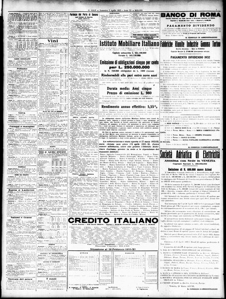 Il sole : giornale commerciale, agricolo, industriale... : organo ufficiale della Camera di commercio e industria di Milano ...