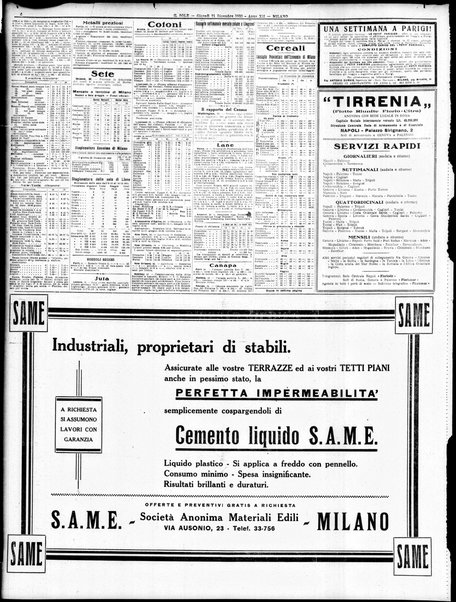 Il sole : giornale commerciale, agricolo, industriale... : organo ufficiale della Camera di commercio e industria di Milano ...