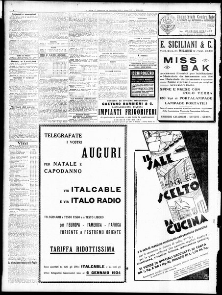 Il sole : giornale commerciale, agricolo, industriale... : organo ufficiale della Camera di commercio e industria di Milano ...