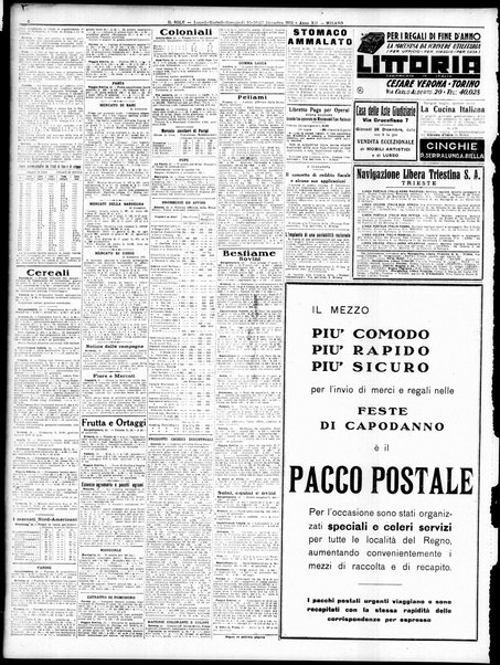 Il sole : giornale commerciale, agricolo, industriale... : organo ufficiale della Camera di commercio e industria di Milano ...