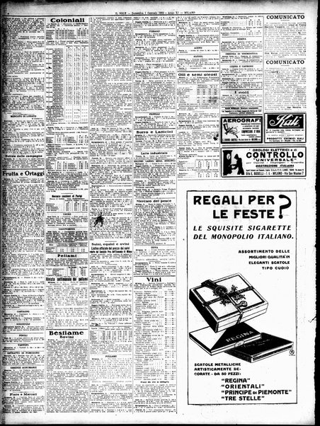 Il sole : giornale commerciale, agricolo, industriale... : organo ufficiale della Camera di commercio e industria di Milano ...