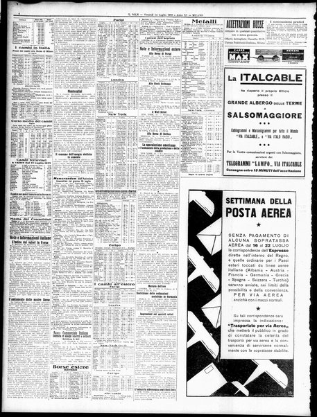 Il sole : giornale commerciale, agricolo, industriale... : organo ufficiale della Camera di commercio e industria di Milano ...