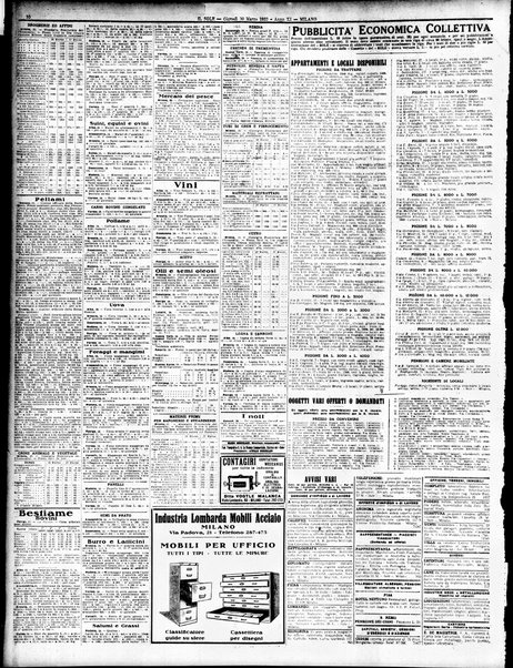 Il sole : giornale commerciale, agricolo, industriale... : organo ufficiale della Camera di commercio e industria di Milano ...