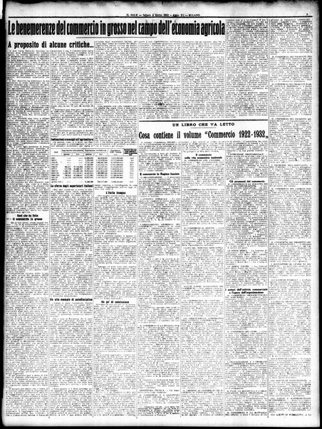 Il sole : giornale commerciale, agricolo, industriale... : organo ufficiale della Camera di commercio e industria di Milano ...