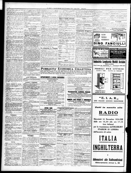 Il sole : giornale commerciale, agricolo, industriale... : organo ufficiale della Camera di commercio e industria di Milano ...