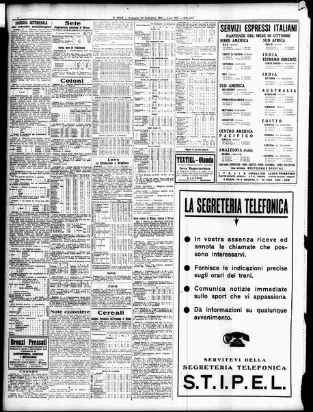 Il sole : giornale commerciale, agricolo, industriale... : organo ufficiale della Camera di commercio e industria di Milano ...