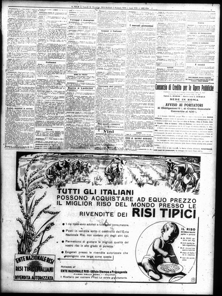 Il sole : giornale commerciale, agricolo, industriale... : organo ufficiale della Camera di commercio e industria di Milano ...