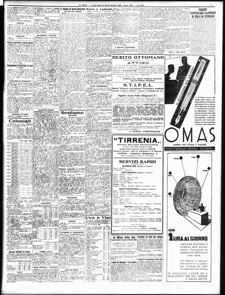 Il sole : giornale commerciale, agricolo, industriale... : organo ufficiale della Camera di commercio e industria di Milano ...