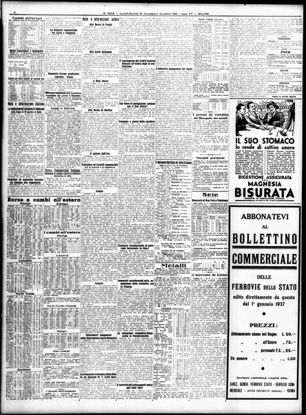 Il sole : giornale commerciale, agricolo, industriale... : organo ufficiale della Camera di commercio e industria di Milano ...