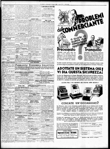 Il sole : giornale commerciale, agricolo, industriale... : organo ufficiale della Camera di commercio e industria di Milano ...