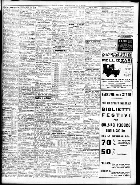 Il sole : giornale commerciale, agricolo, industriale... : organo ufficiale della Camera di commercio e industria di Milano ...