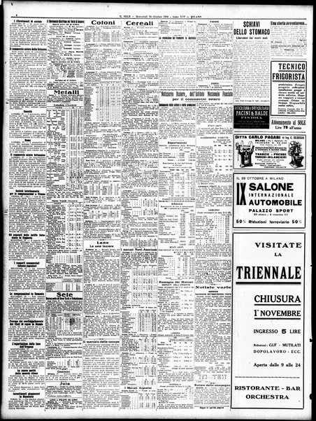 Il sole : giornale commerciale, agricolo, industriale... : organo ufficiale della Camera di commercio e industria di Milano ...