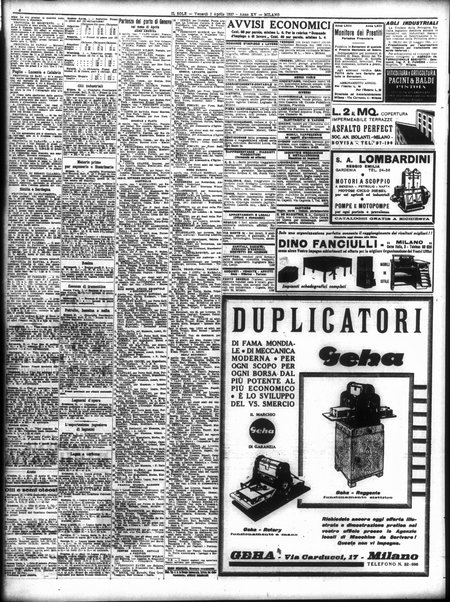 Il sole : giornale commerciale, agricolo, industriale... : organo ufficiale della Camera di commercio e industria di Milano ...