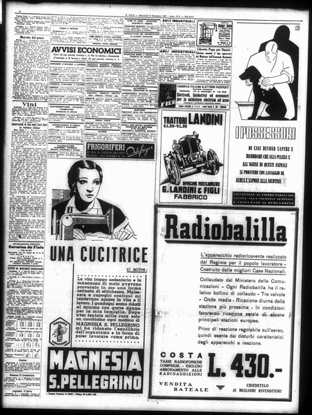 Il sole : giornale commerciale, agricolo, industriale... : organo ufficiale della Camera di commercio e industria di Milano ...