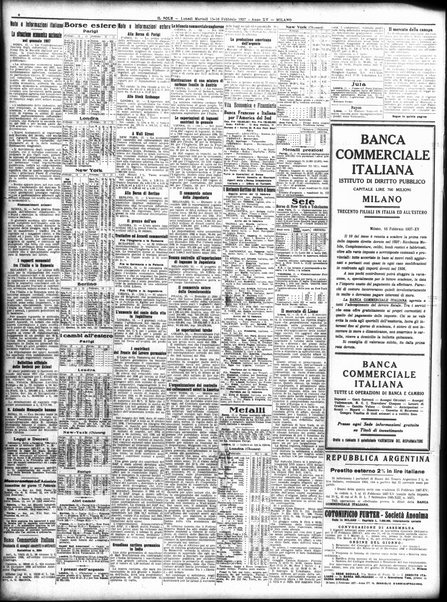 Il sole : giornale commerciale, agricolo, industriale... : organo ufficiale della Camera di commercio e industria di Milano ...