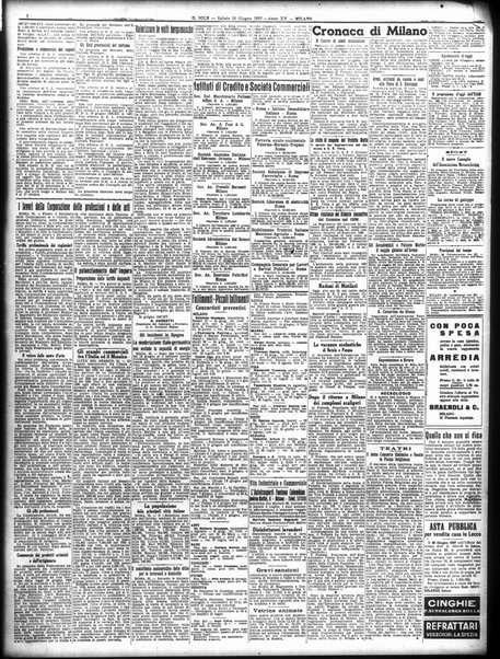 Il sole : giornale commerciale, agricolo, industriale... : organo ufficiale della Camera di commercio e industria di Milano ...
