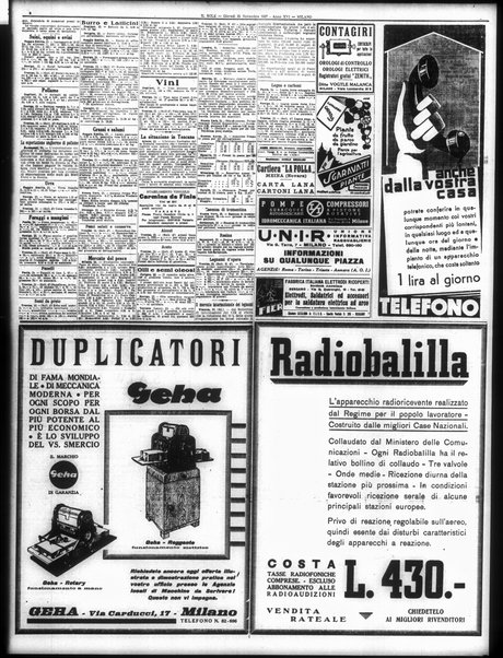 Il sole : giornale commerciale, agricolo, industriale... : organo ufficiale della Camera di commercio e industria di Milano ...