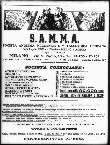 Il sole : giornale commerciale, agricolo, industriale... : organo ufficiale della Camera di commercio e industria di Milano ...