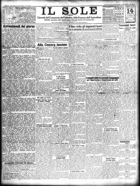 Il sole : giornale commerciale, agricolo, industriale... : organo ufficiale della Camera di commercio e industria di Milano ...