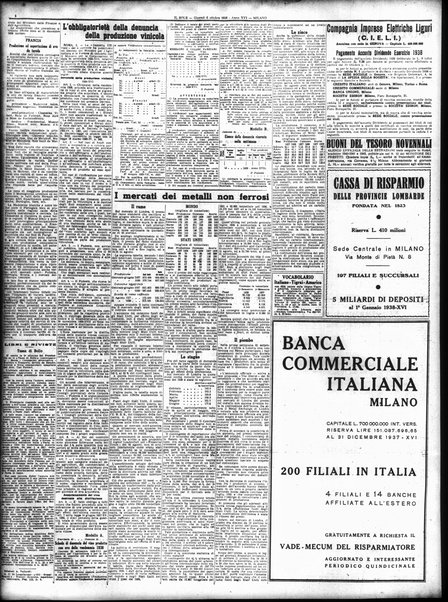 Il sole : giornale commerciale, agricolo, industriale... : organo ufficiale della Camera di commercio e industria di Milano ...