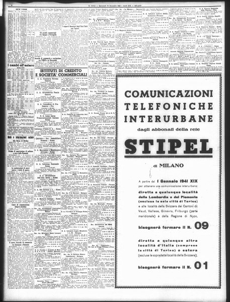 Il sole : giornale commerciale, agricolo, industriale... : organo ufficiale della Camera di commercio e industria di Milano ...