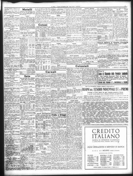 Il sole : giornale commerciale, agricolo, industriale... : organo ufficiale della Camera di commercio e industria di Milano ...