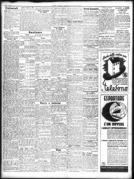 Il sole : giornale commerciale, agricolo, industriale... : organo ufficiale della Camera di commercio e industria di Milano ...