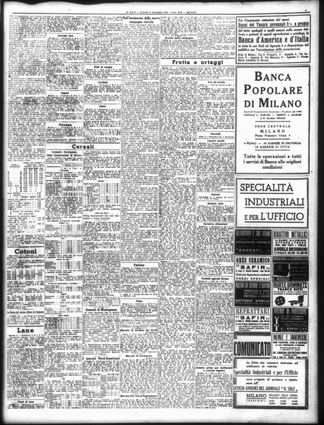 Il sole : giornale commerciale, agricolo, industriale... : organo ufficiale della Camera di commercio e industria di Milano ...