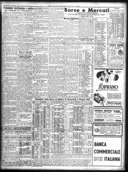 Il sole : giornale commerciale, agricolo, industriale... : organo ufficiale della Camera di commercio e industria di Milano ...