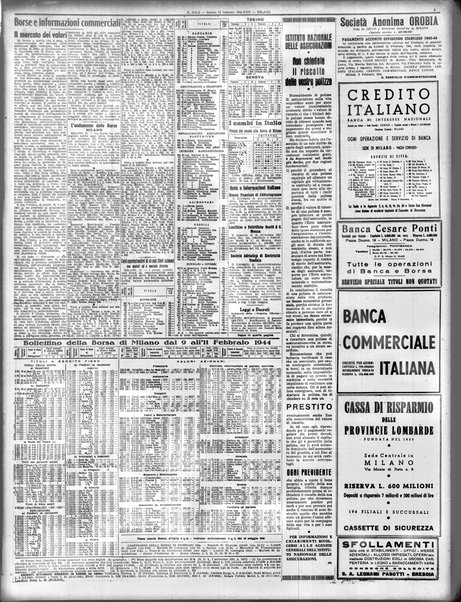 Il sole : giornale commerciale, agricolo, industriale... : organo ufficiale della Camera di commercio e industria di Milano ...