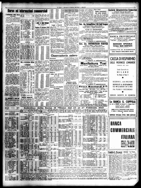 Il sole : giornale commerciale, agricolo, industriale... : organo ufficiale della Camera di commercio e industria di Milano ...