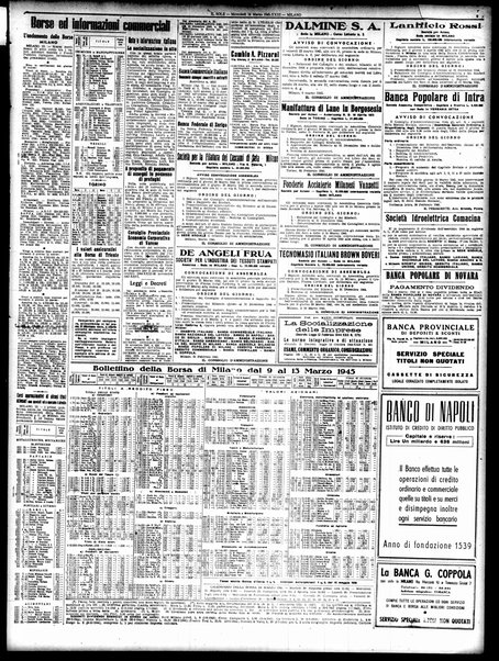 Il sole : giornale commerciale, agricolo, industriale... : organo ufficiale della Camera di commercio e industria di Milano ...
